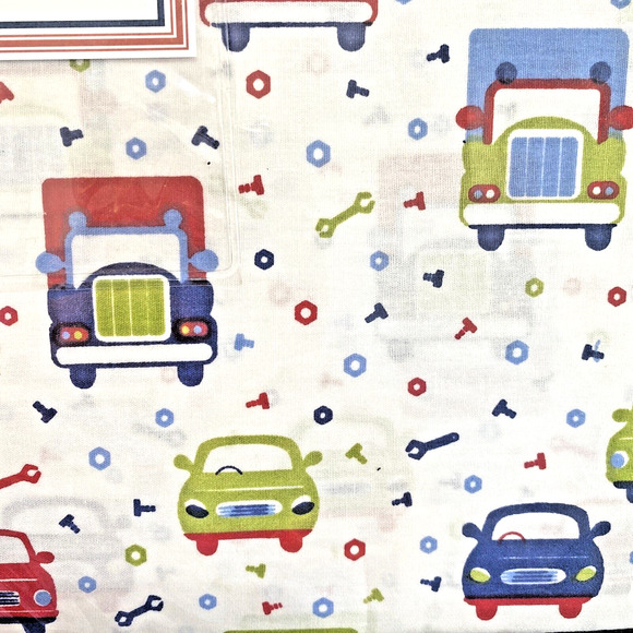 Hillcrest Fine Linens Kids Twin Sheet Set 100% Cotton NEW in Package "Tools" - Picture 4 of 6